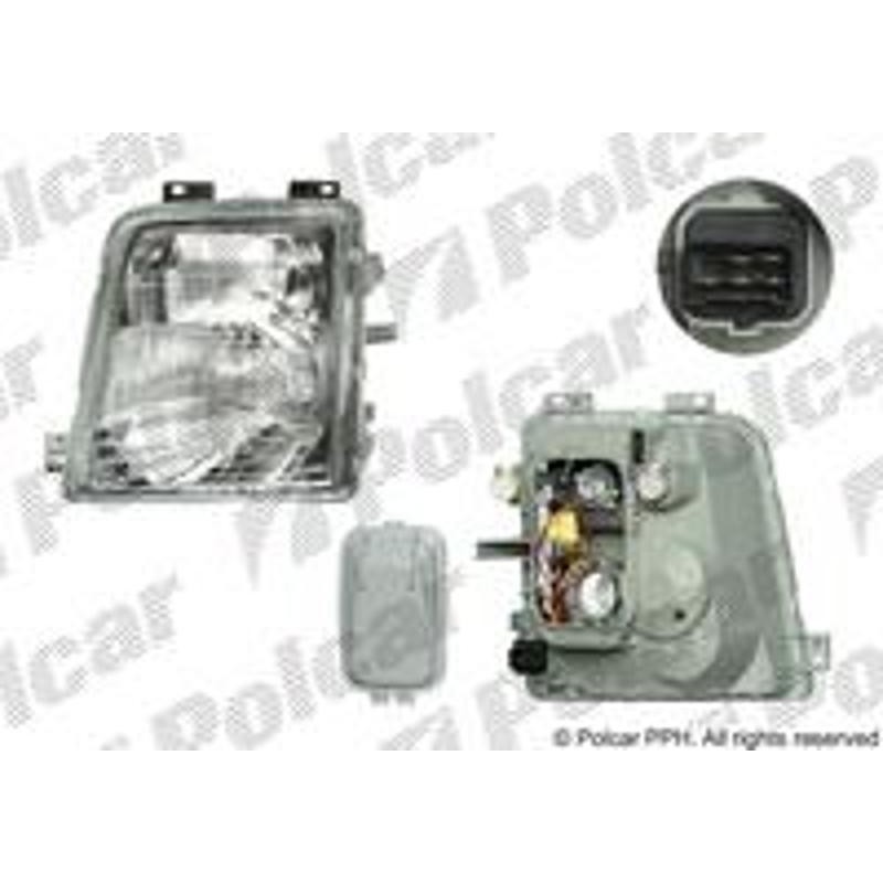 Hlavný reflektor - 9571091E - ľavý