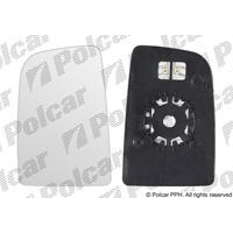 Sklo vonkajšieho zrkadla s držiakom - 9572545M