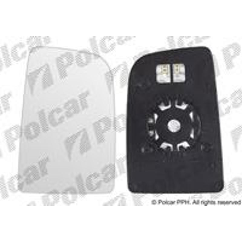 Sklo vonkajšieho zrkadla s držiakom - 9572555M