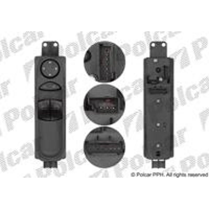 Vypinac na okna s nastavenim zrkadiel - 9572P-70