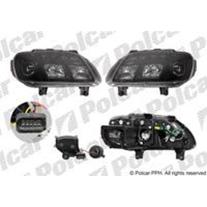 Hlavný reflektor - 957509BE - ľavý+pravý