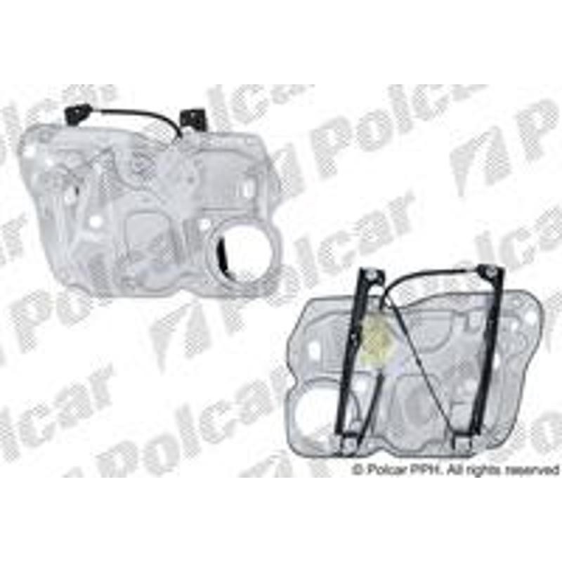 Mechanizmus stahovania okna el. bez motora - 9575PSG2P - predok