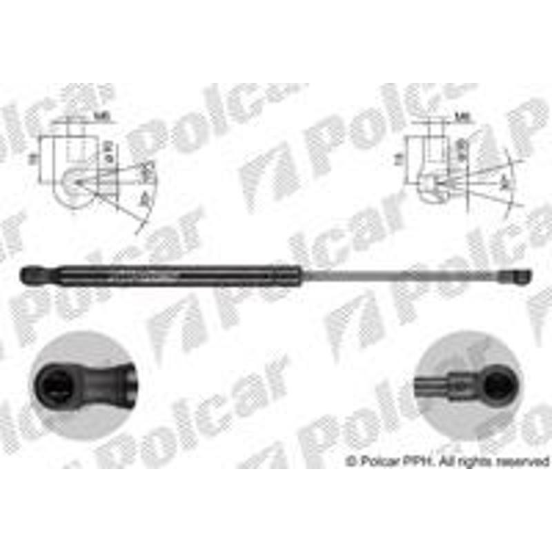 Plynová pružina - 9578AS - predok