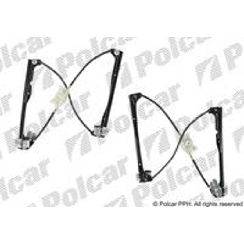 Mechanizmus stahovania okna el. bez motora - 9578PSG1 - predok