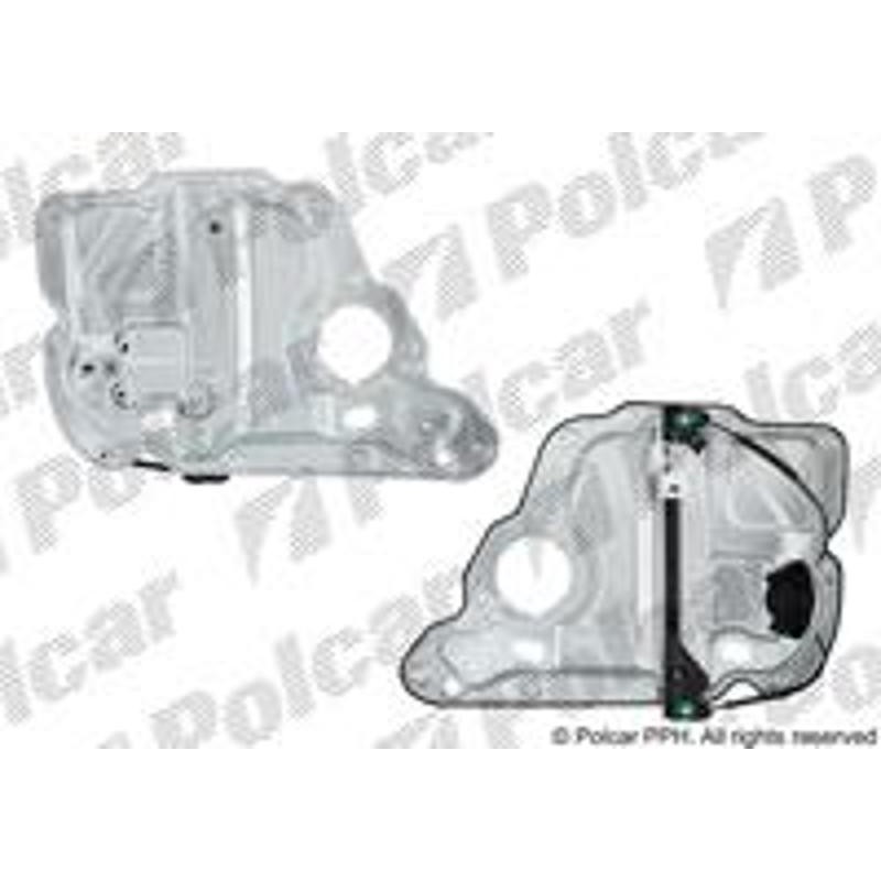 Mechanizmus stahovania okna el. bez motora - 9578PSG3 - zadok