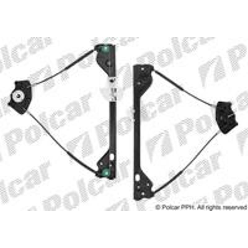 Mechanizmus stahovania okna el. bez motora - 9578PSG8 - zadok