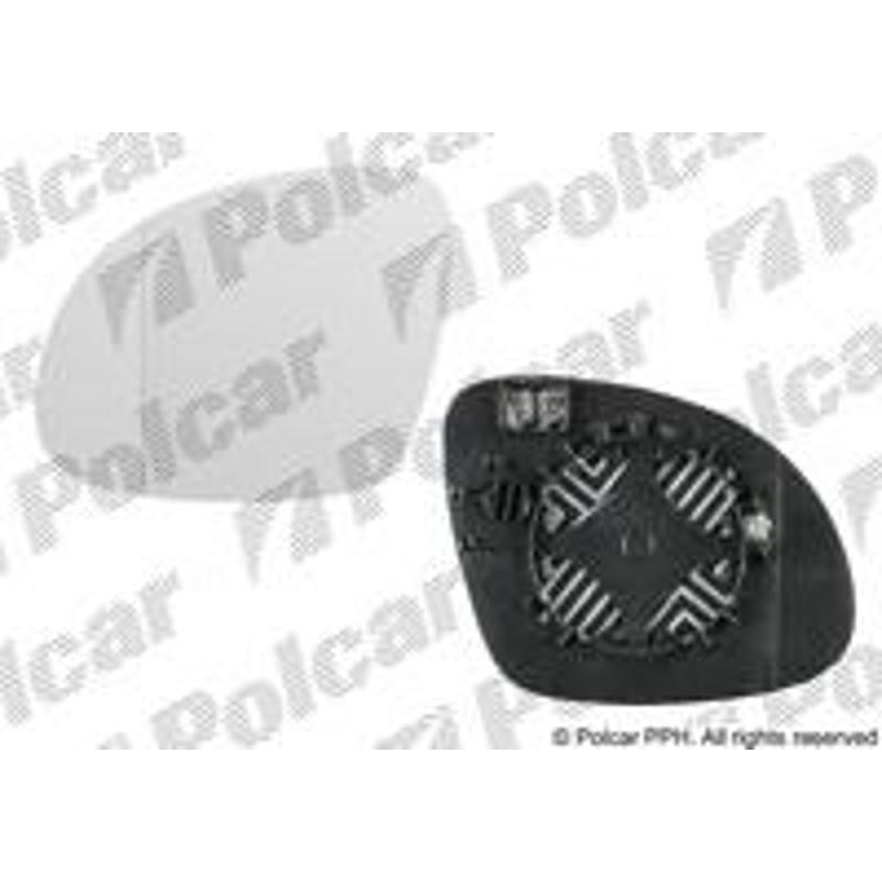 Sklo vonkajšieho zrkadla s držiakom - 9585545E - ľavý