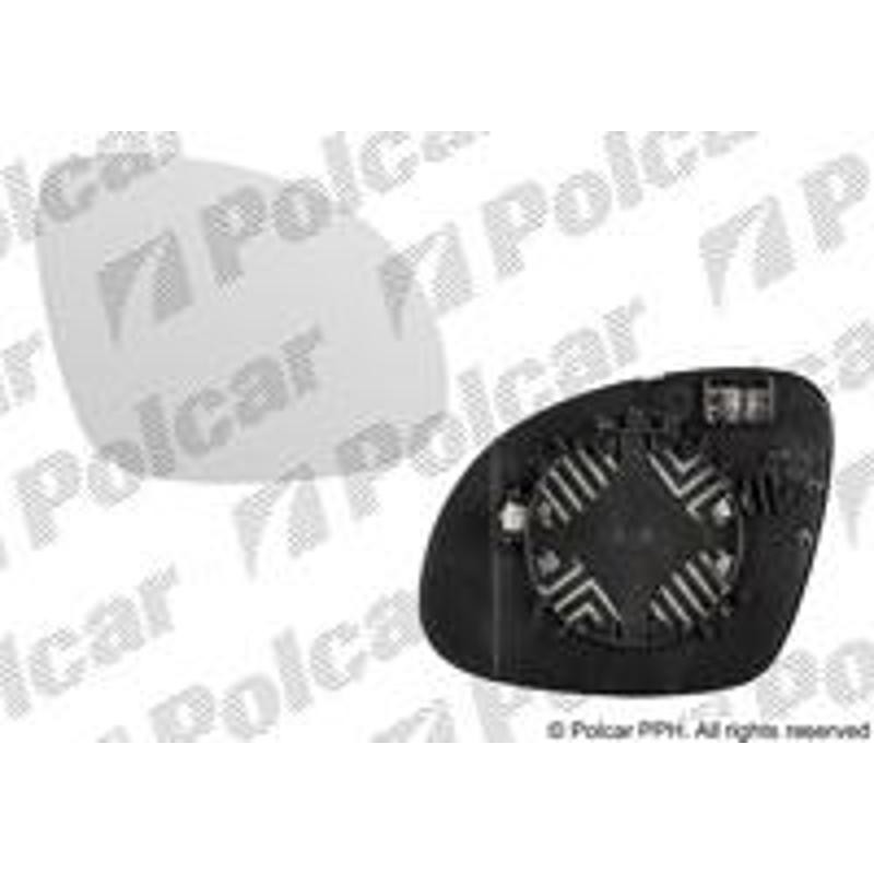 Sklo vonkajšieho zrkadla s držiakom - 9585554E - pravý