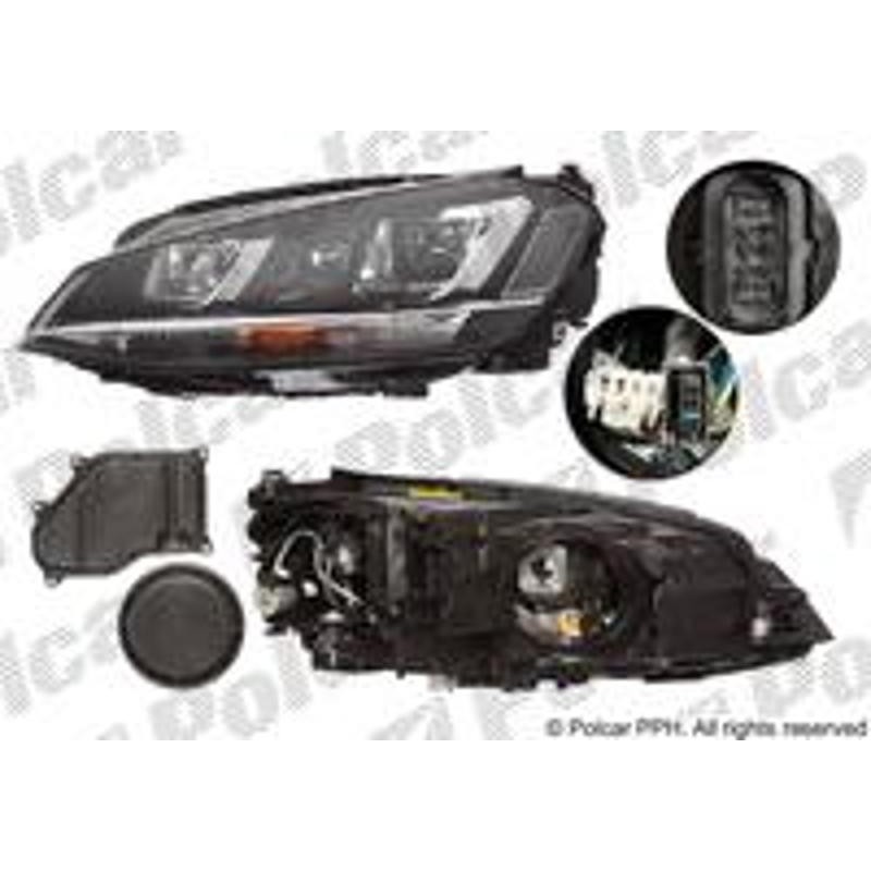 Hlavný reflektor - 95C2091E - ľavý