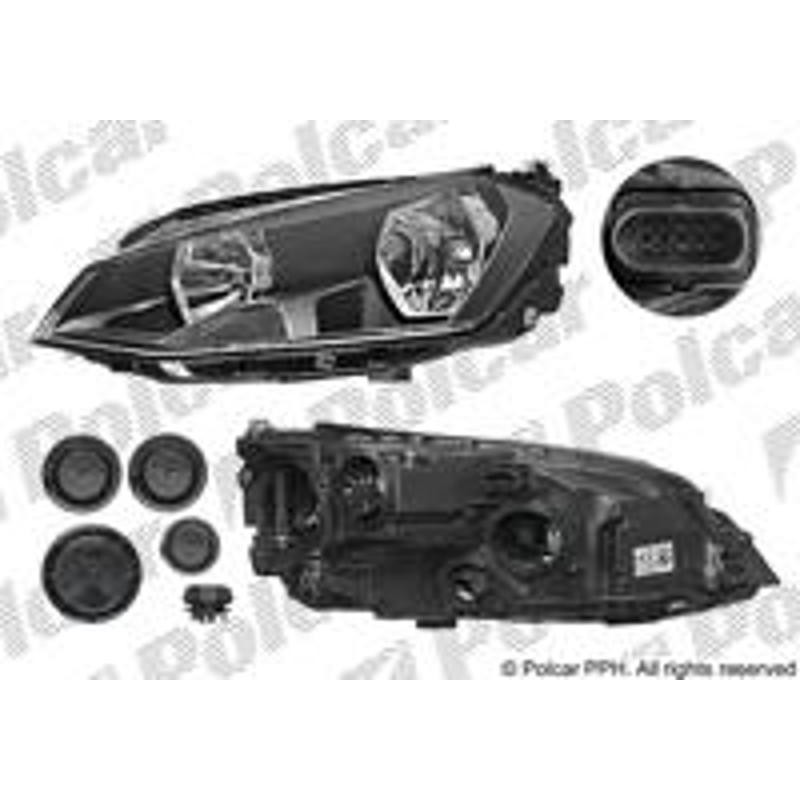 Hlavný reflektor - 95C209-V - lavy