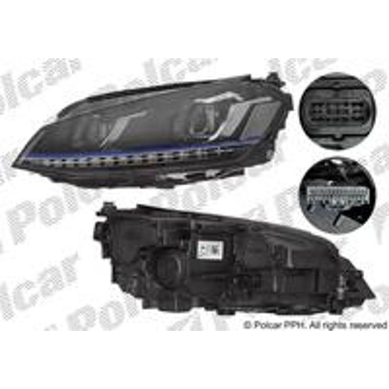 Hlavný reflektor - 95C2105V - pravý