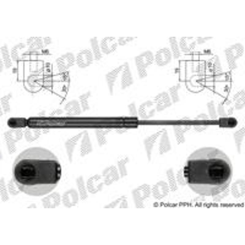 Plynová pružina - 1408AB1 - zadok