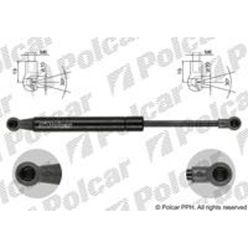 Plynová pružina - 1408AB2 - zadok