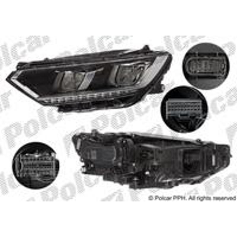 Hlavný reflektor - 95D3091V - ľavý
