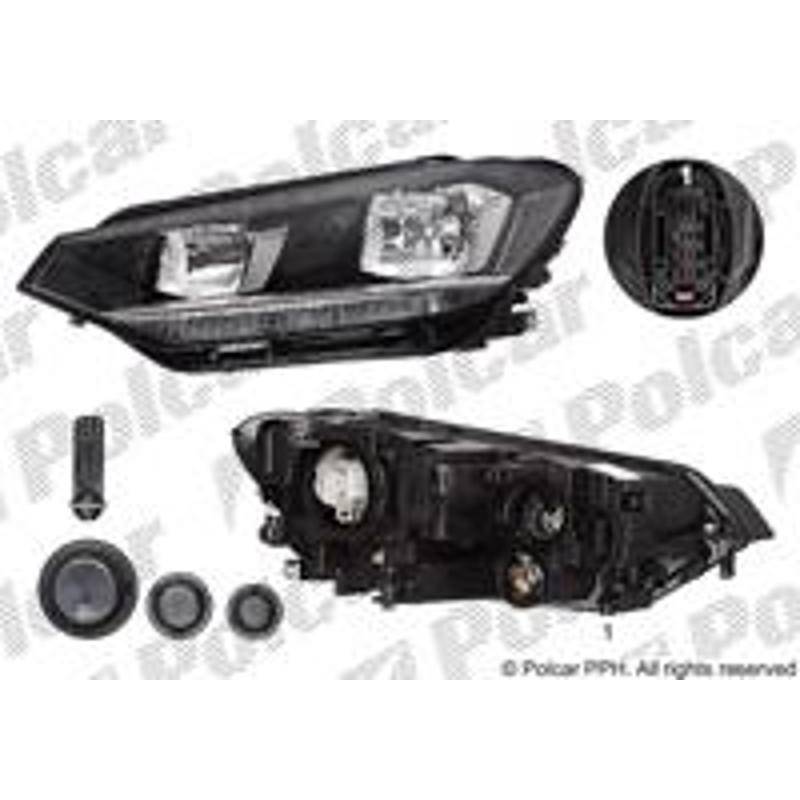 Hlavný reflektor - 95M109-U - ľavý