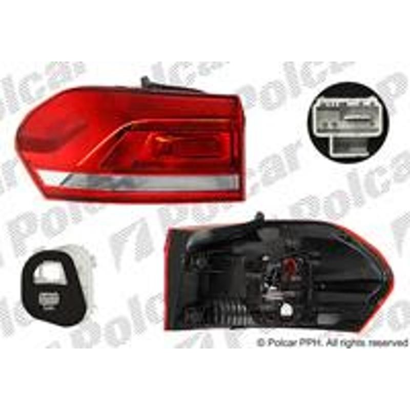 Zadné svetlo - 95M187-V - ľavý