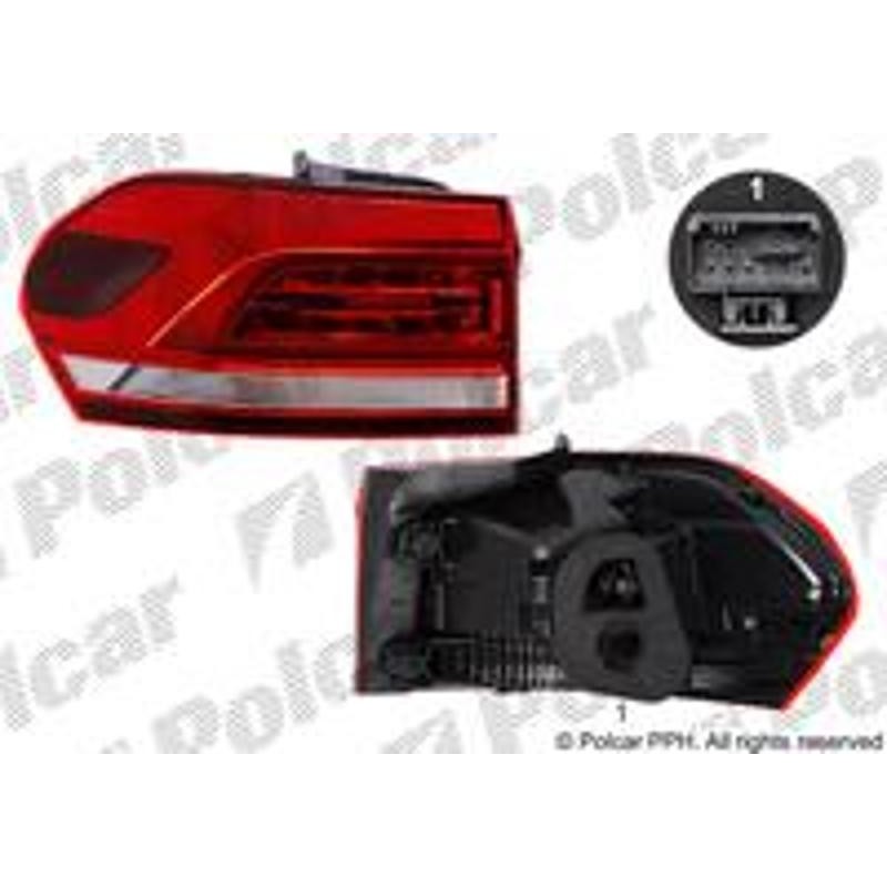 Zadné svetlo - 95M1882V - pravý