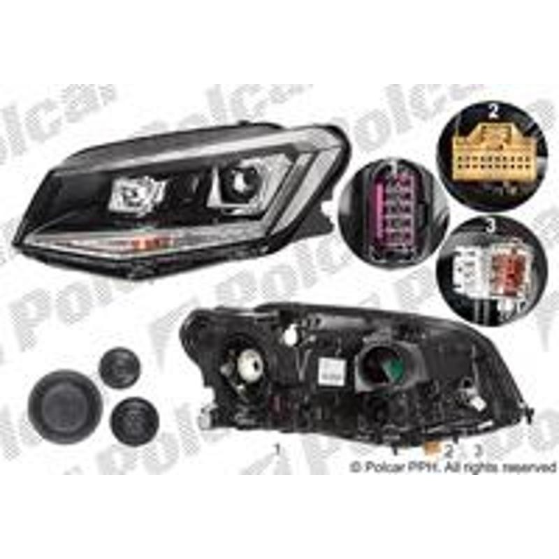 Hlavný reflektor - 95U2102H - pravý