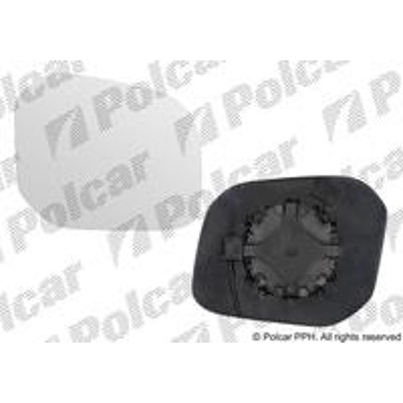 Sklo vonkajšieho zrkadla s držiakom - 95U2554E - pravý