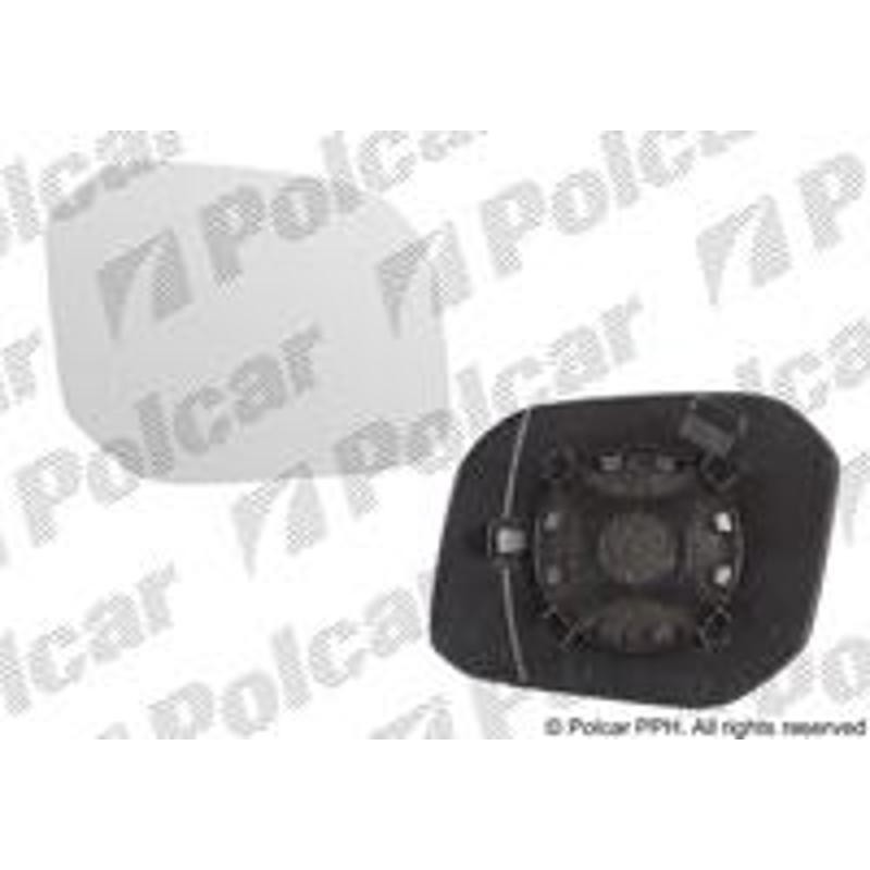 Sklo vonkajšieho zrkadla s držiakom - 95U2554M - pravý