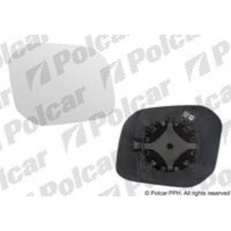 Sklo vonkajšieho zrkadla s držiakom - 95U2555E - pravý