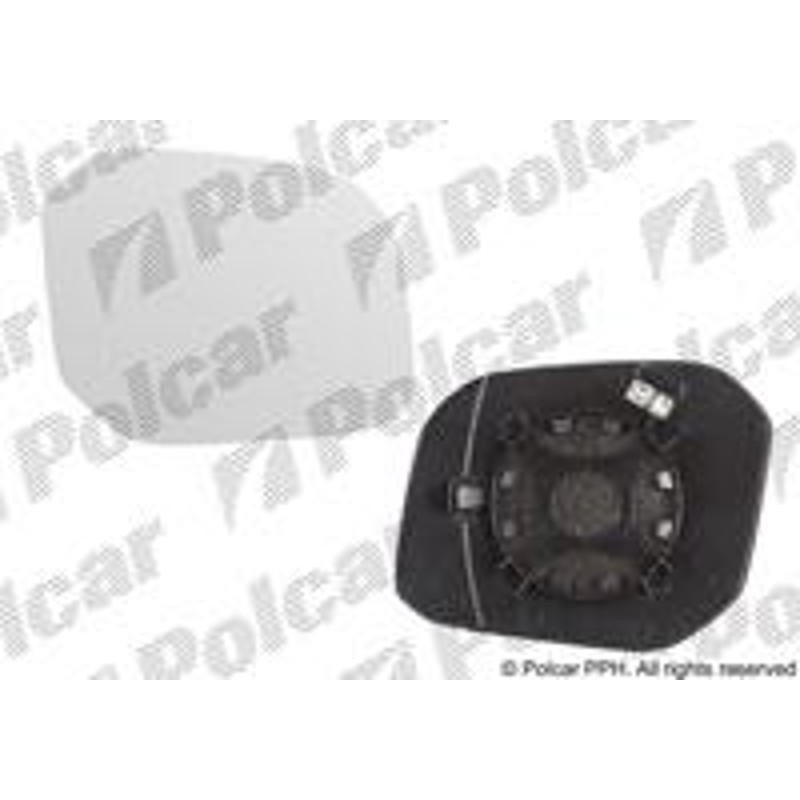 Sklo vonkajšieho zrkadla s držiakom - 95U2555M - pravý