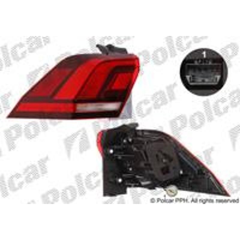 Zadné svetlo - 95X288-H - pravý