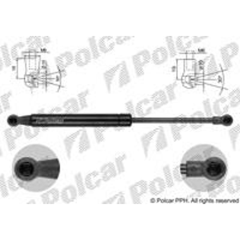 Plynová pružina - 1411AB - zadok