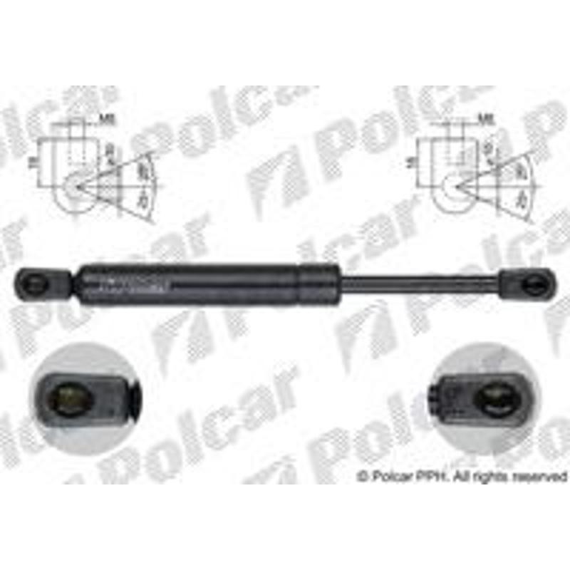 Plynová pružina - 1411AB1 - zadok