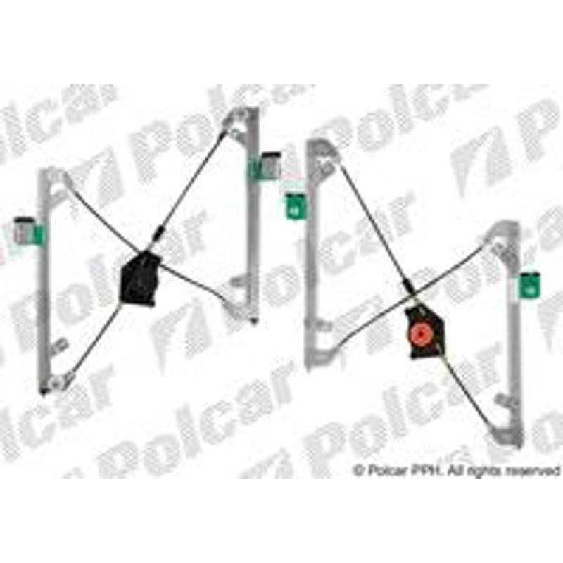 Mechanizmus stahovania okna el. bez motora - 1411PSG1 - predok