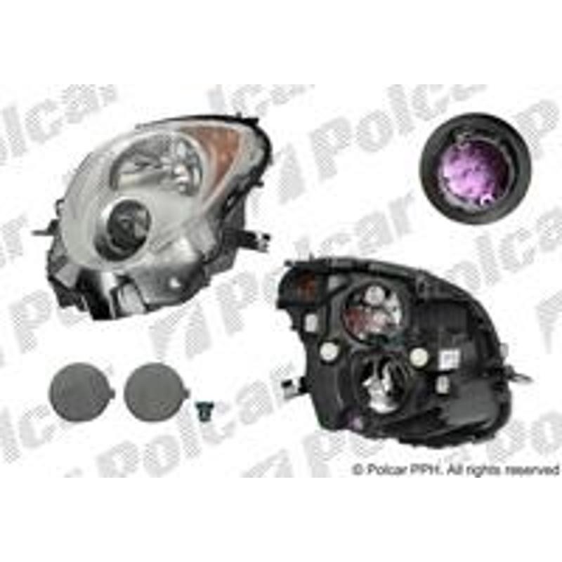 Hlavný reflektor - 1425100E - pravý