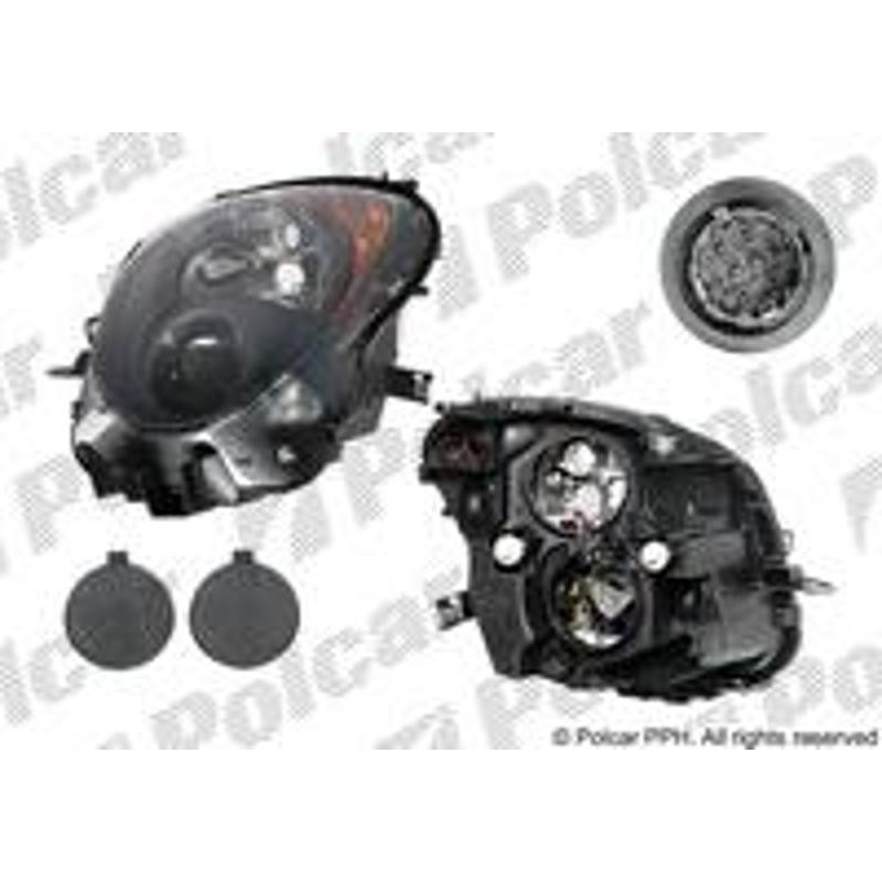 Hlavný reflektor - 1425102E - pravý